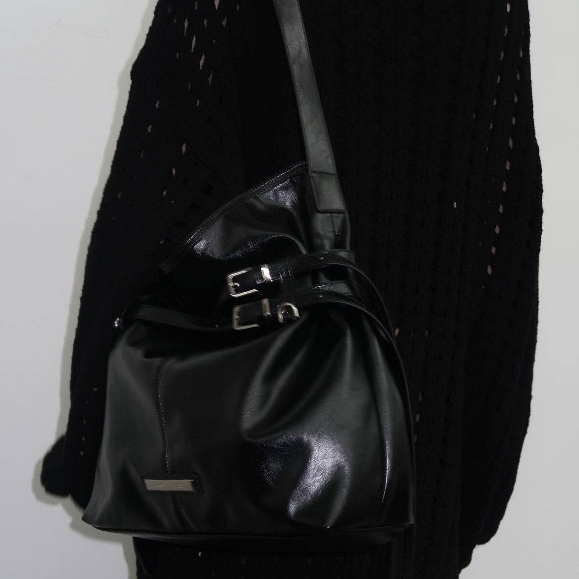 完売品Matin Kim DOUBLE BELTED STRAP BIG BAG Designer fashion, Seoul-fully created | W Concept