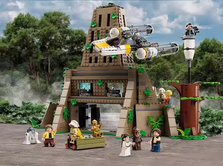 Yavin 4 Rebel Base Star Wars Buildings Set Fit Lego NO BOX NA3655