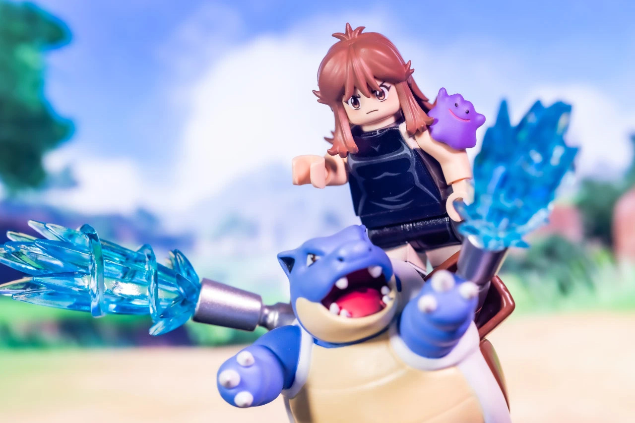 【Liberty xMinifigs.Factory】小藍 水箭龜 百變怪