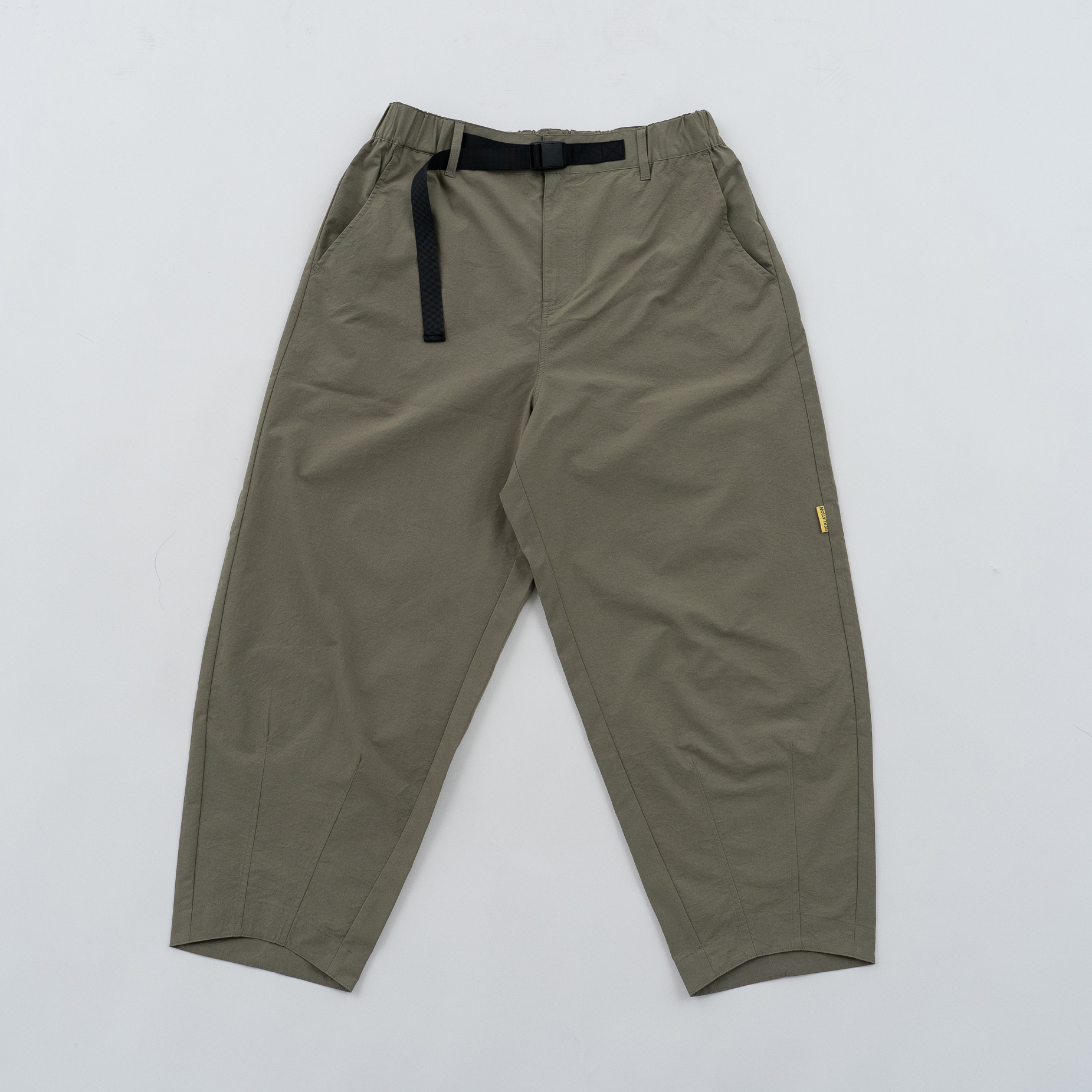 REALATiON 24SS UNISEX CARGO PANTS - Silver Green