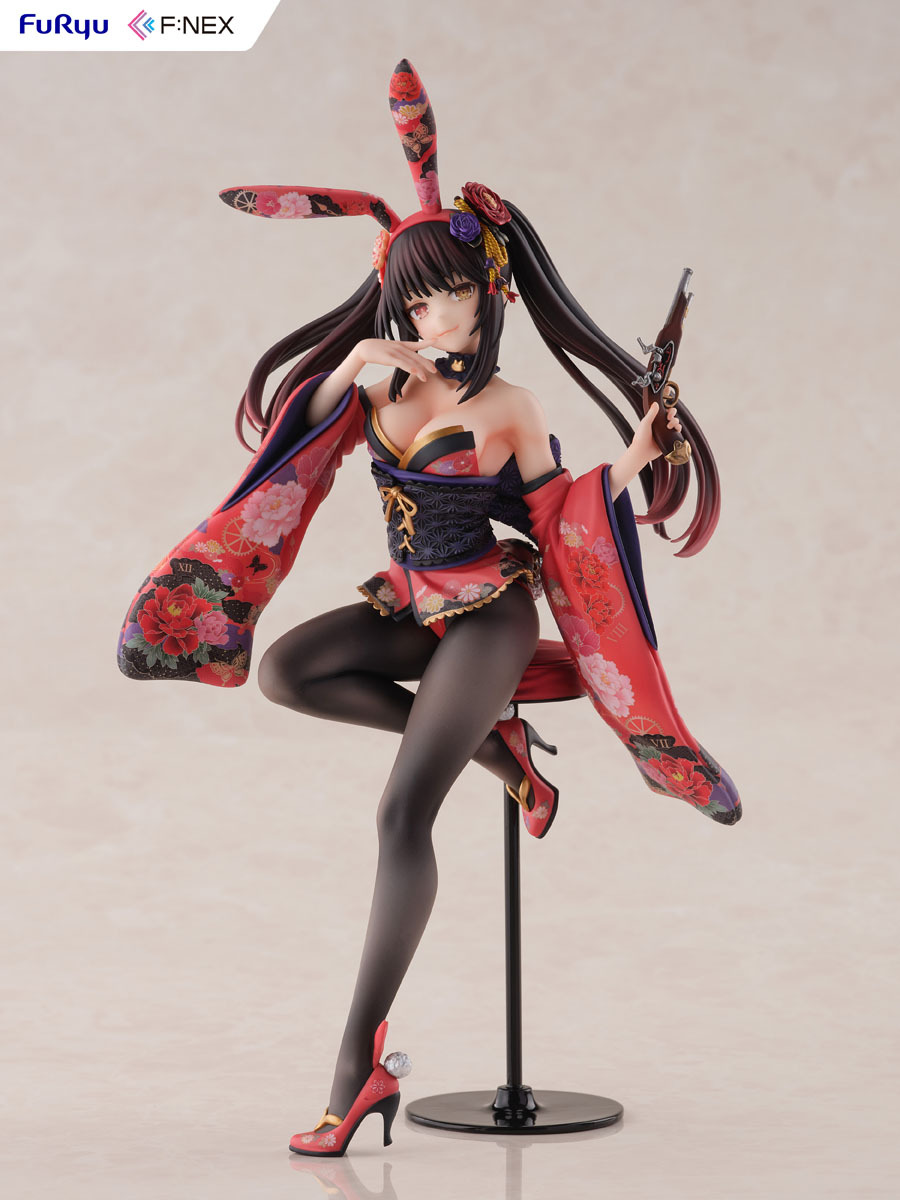 「ACG.GO」「預購」日版 FuRyu 時崎狂三 -和風兔女郎-  約會大作戰V 1/7 PVC Figure