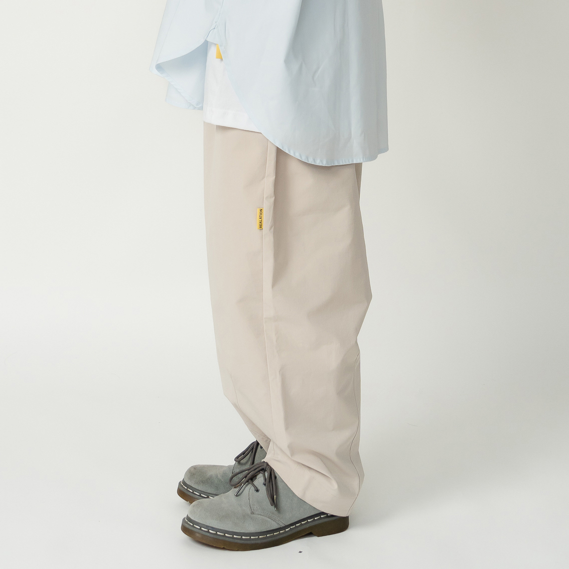 REALATiON 24SS UNISEX CARGO PANTS - Beige