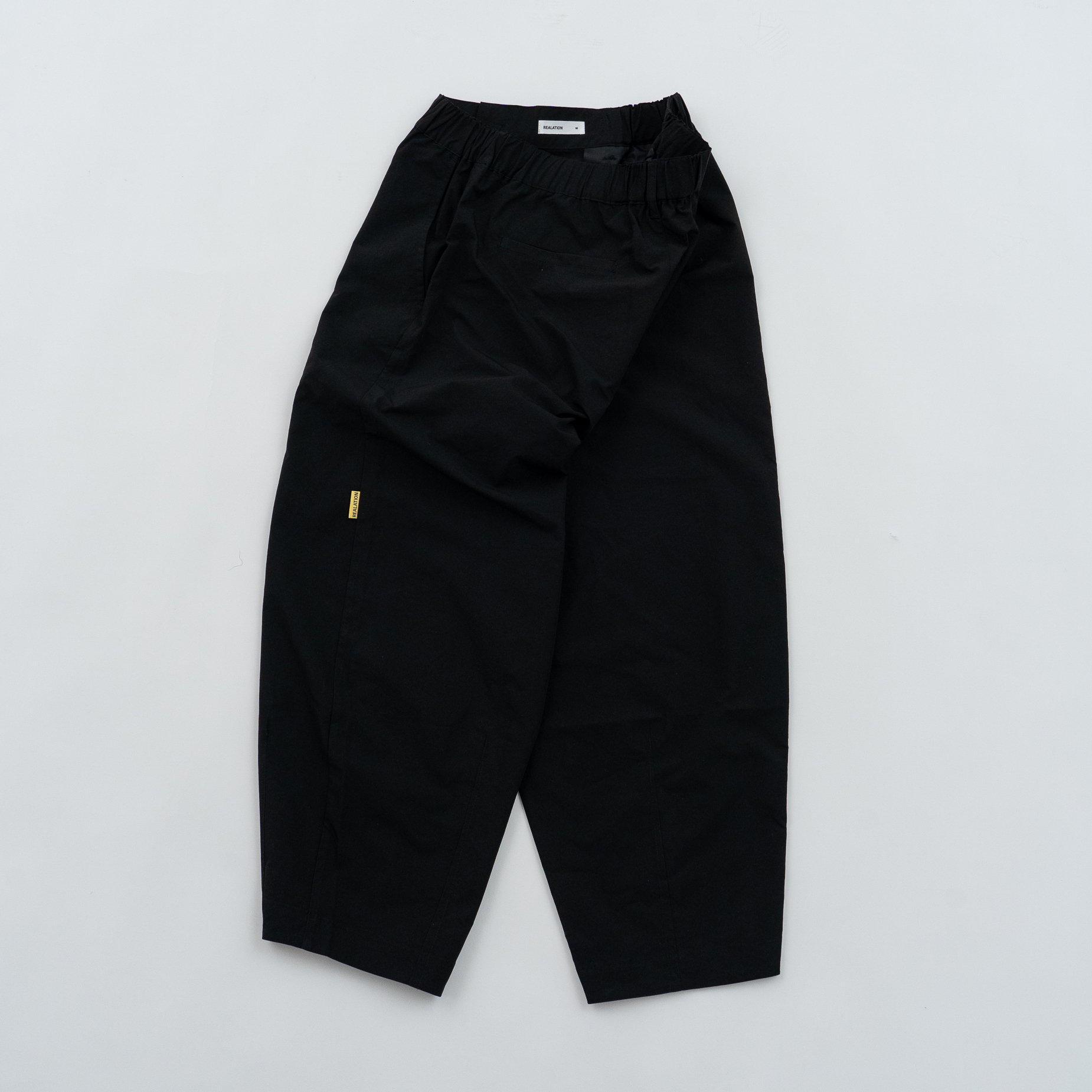 REALATiON 24SS UNISEX CARGO PANTS - Black