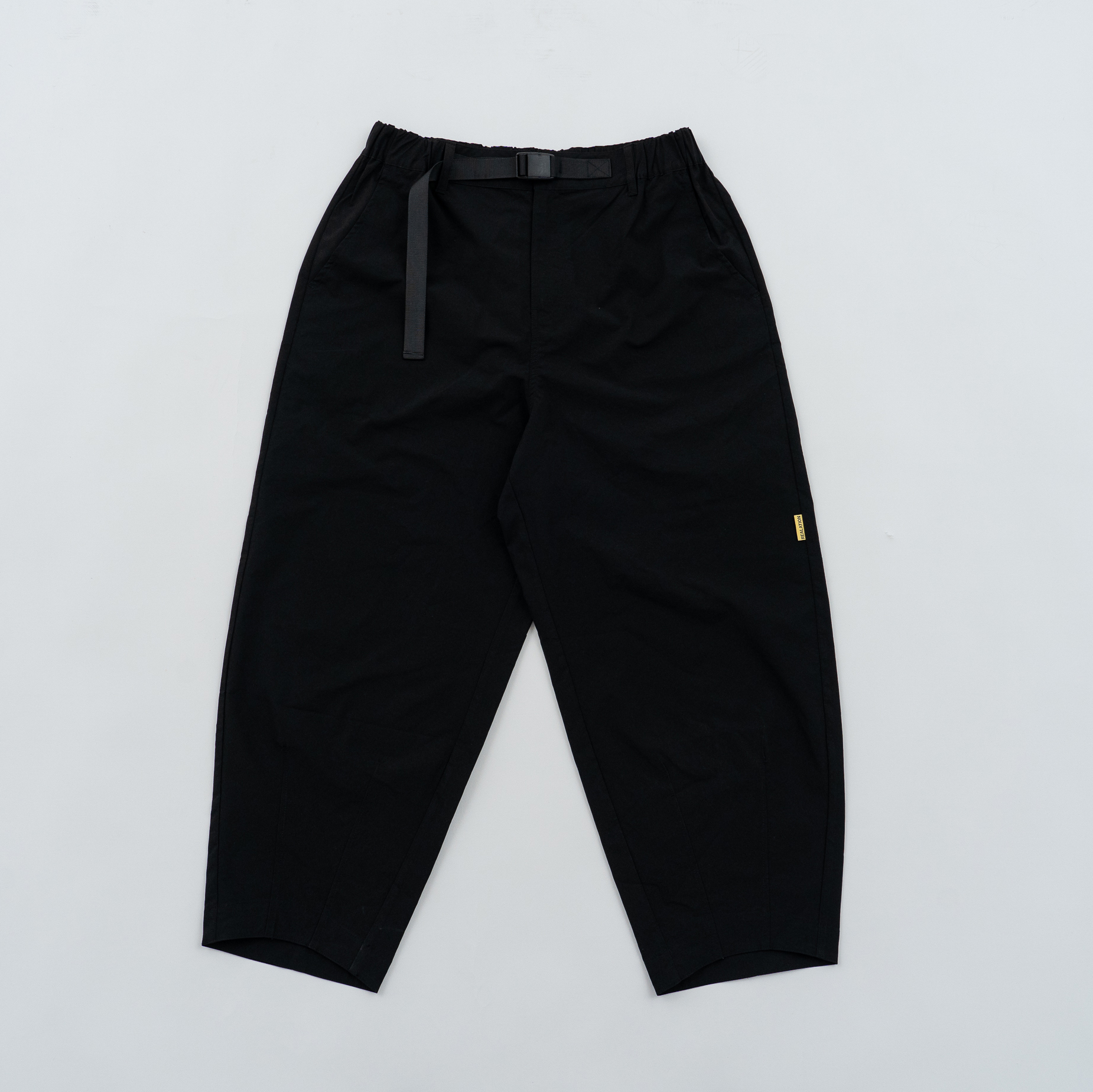 REALATiON 24SS UNISEX CARGO PANTS - Black