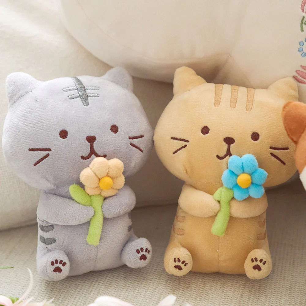 日本🇯🇵 Fuku Fuku Nyanko 花🌸坐公仔