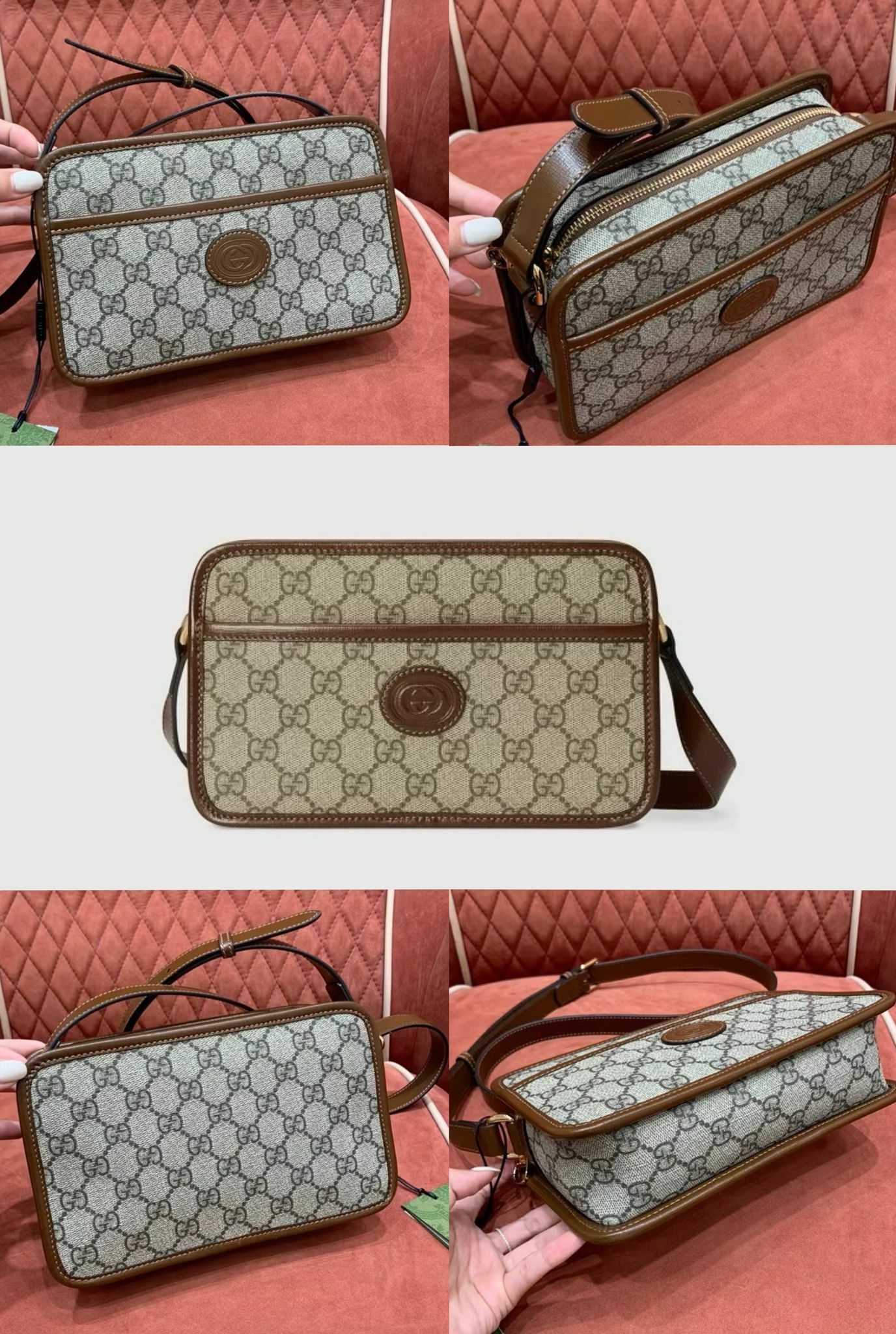 G u cci Supreme相機包