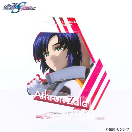 240047 Pbandai 預訂2026/2月 機動戦士ガンダム SEED FREEDOM　ペアアクリルスタンド　アスラン・ザラ＆カガリ・ユラ・アスハ