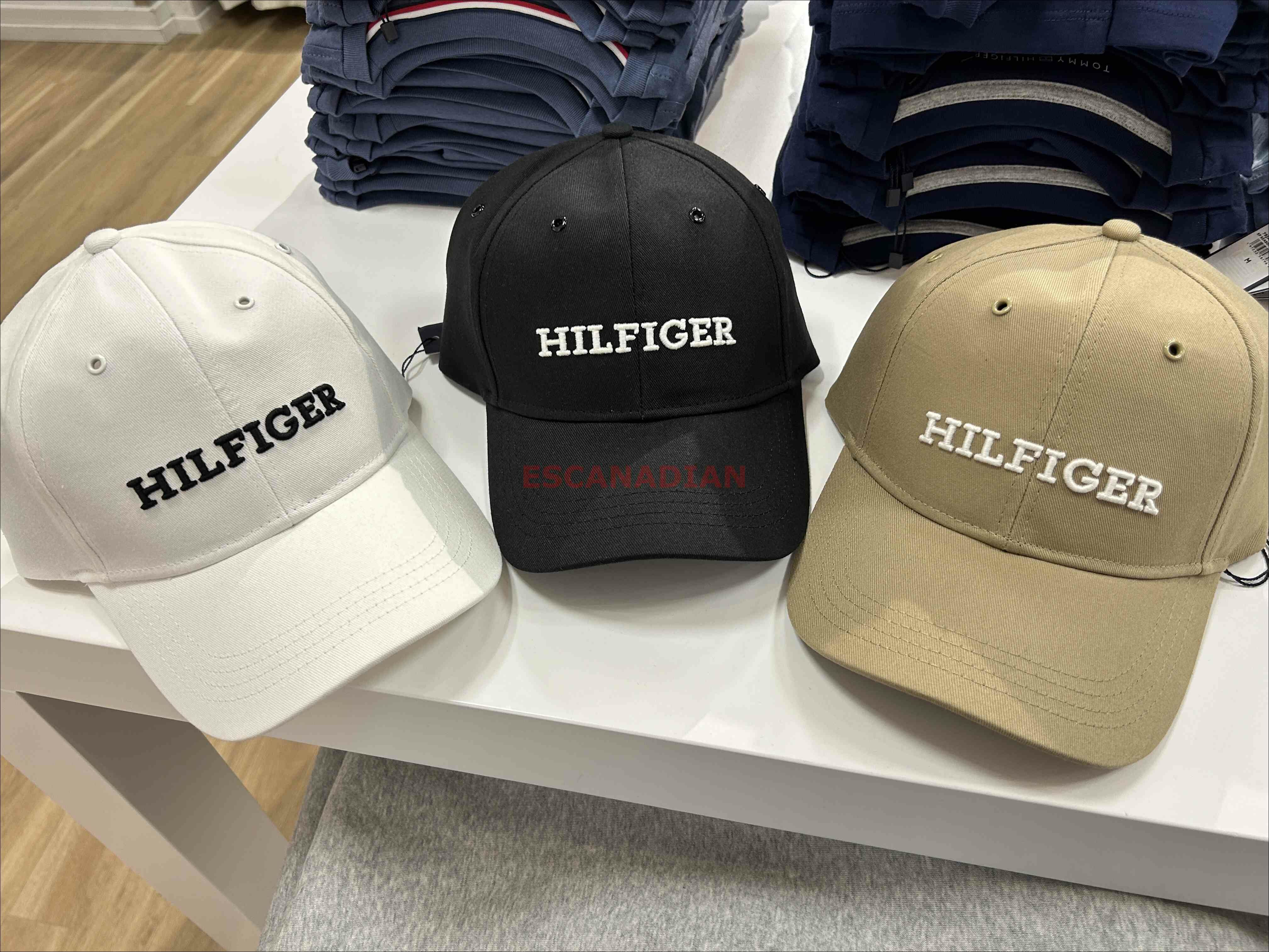 TOMMY 大人 立體電繡字樣 帽子 (3色)