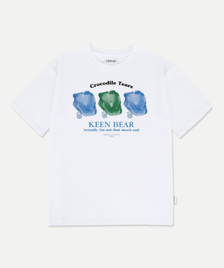 預訂｜AMBLER Sad bear? T-shirt (2 COLOR)