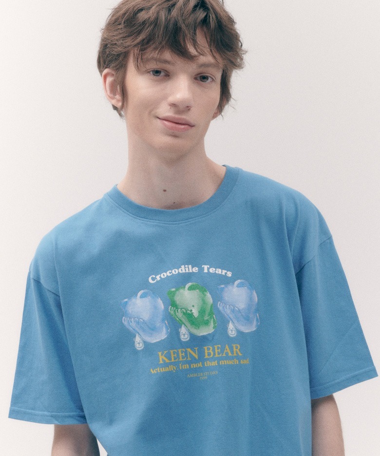 預訂｜AMBLER Sad bear? T-shirt (2 COLOR)