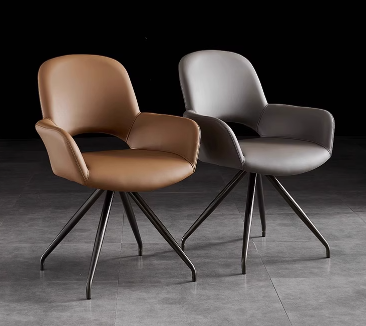 幻造 輕奢旋轉餐椅