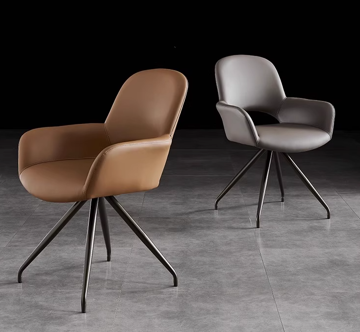 幻造 輕奢旋轉餐椅