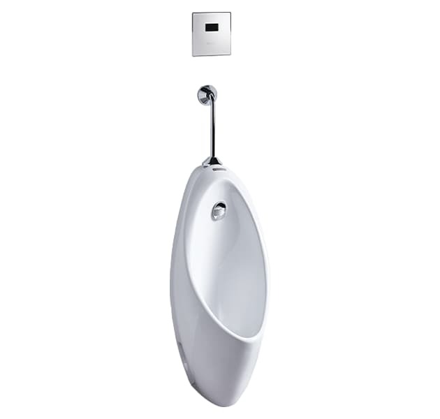 OVO京典衛浴 壁掛便斗推薦型號 AT0021 / U702 壁掛便斗 + 埋壁型感應沖水閥 *