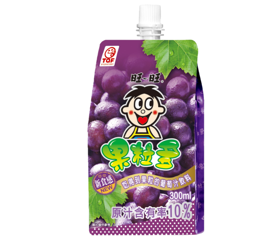 （箱購）旺旺果粒多250ml(24入/箱)(葡萄/桃子)