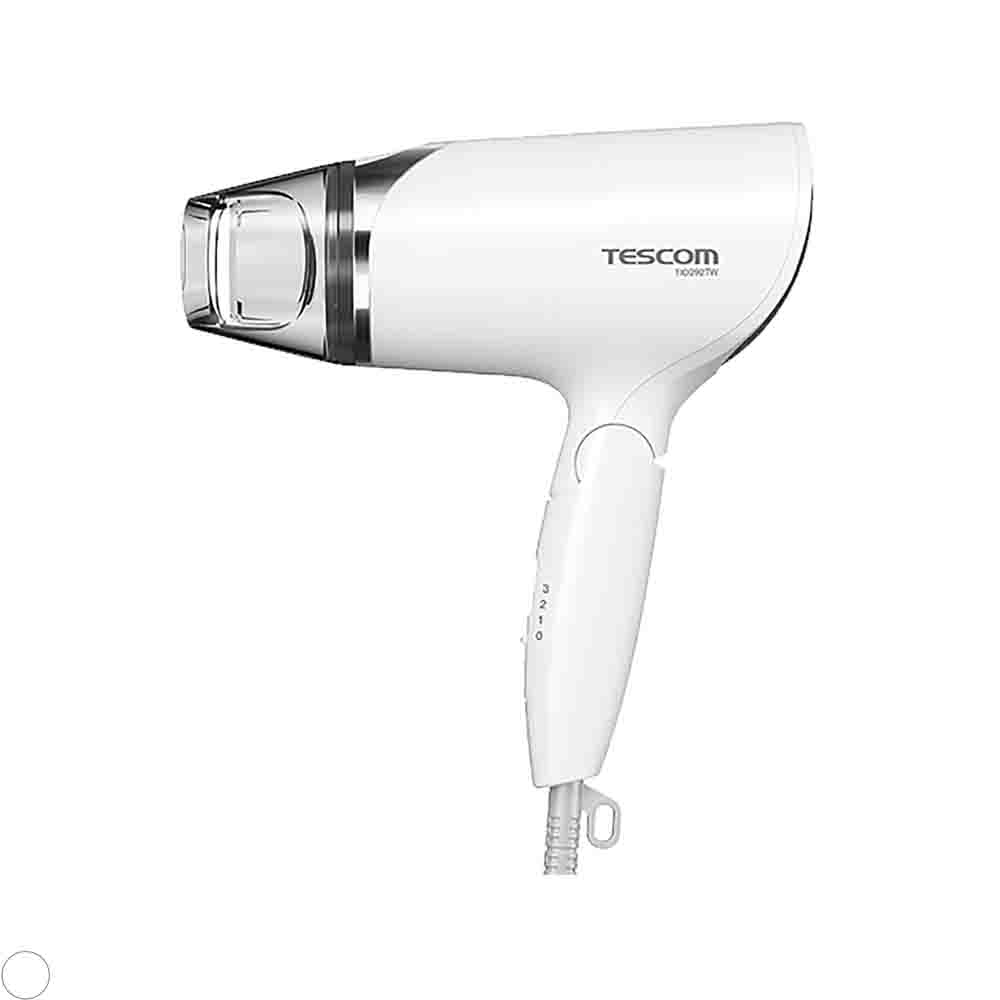 【日本 TESCOM】輕量型負離子吹風機(清爽白)-TID292
