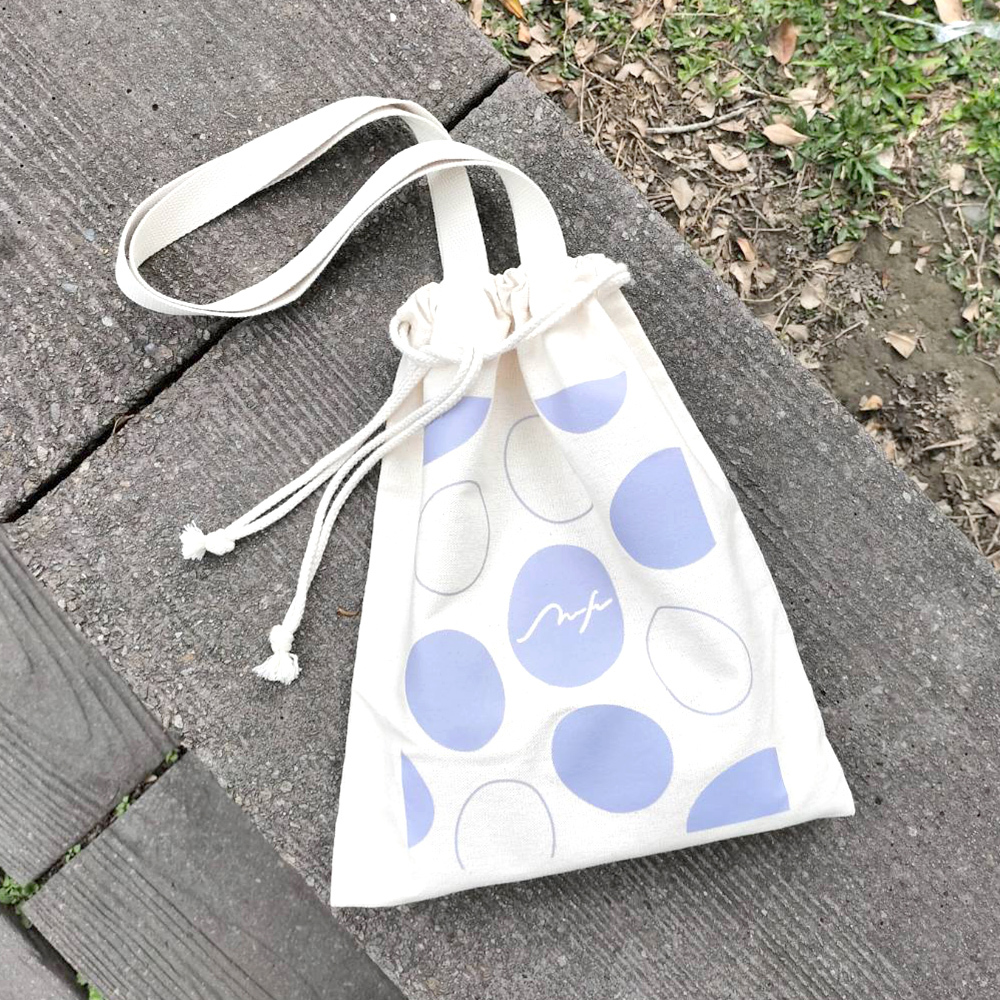 《FuBag》無染束口孵袋-胚布色