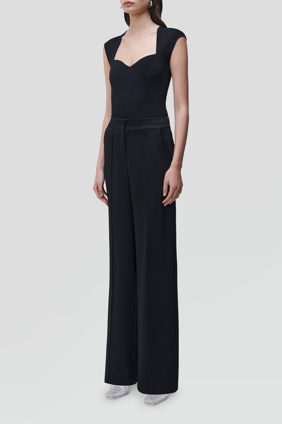 SIMKHAI｜KYRA 高腰寬版修身西裝褲