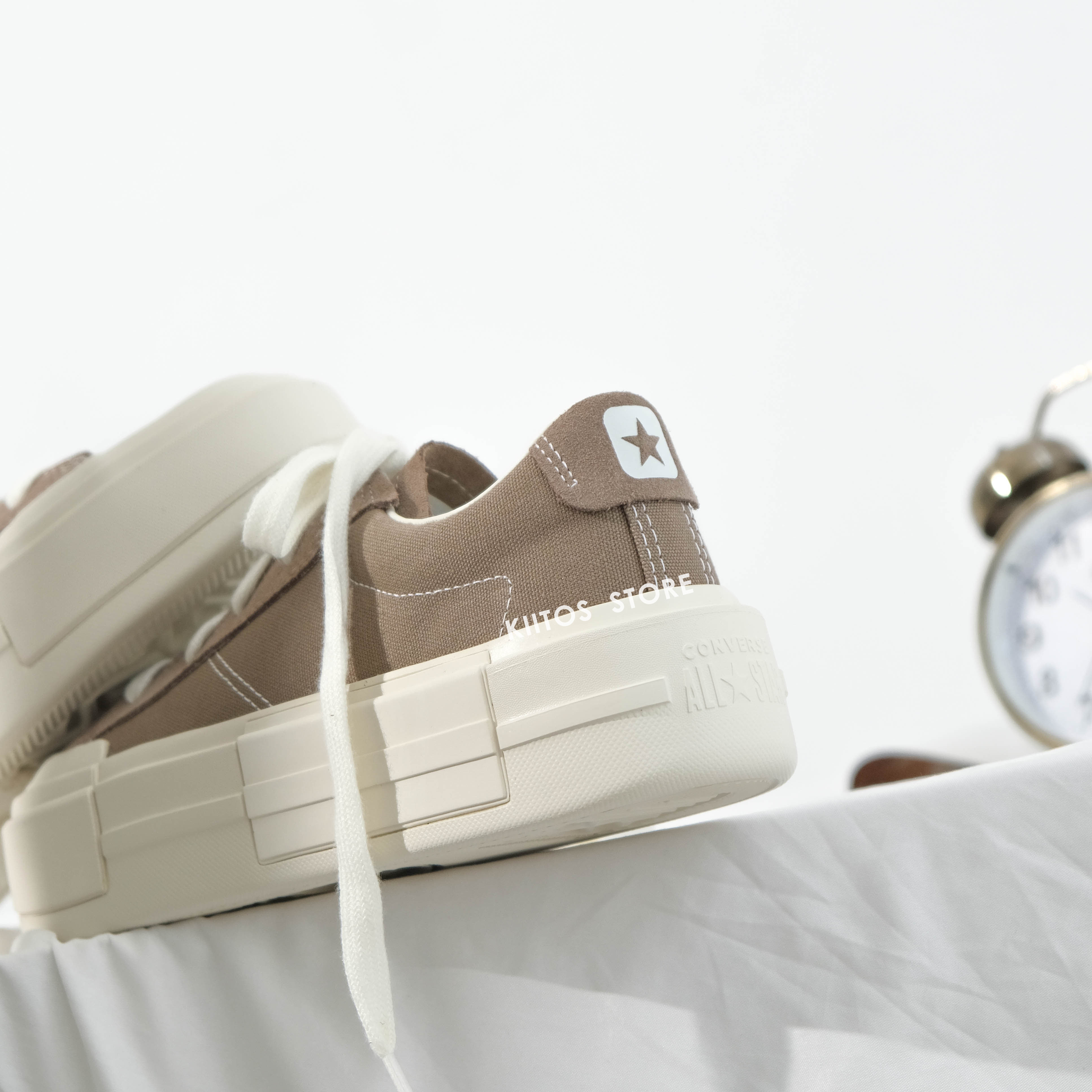 Converse Chuck Taylor All Star Cruise Low 莫蘭迪 奶棕 解構 厚底 帆布 UU鞋 A09843C