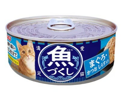 INABA 罐頭 魚盛 吞拿魚+鰹魚+銀魚 60g,IM-372(原箱24罐)