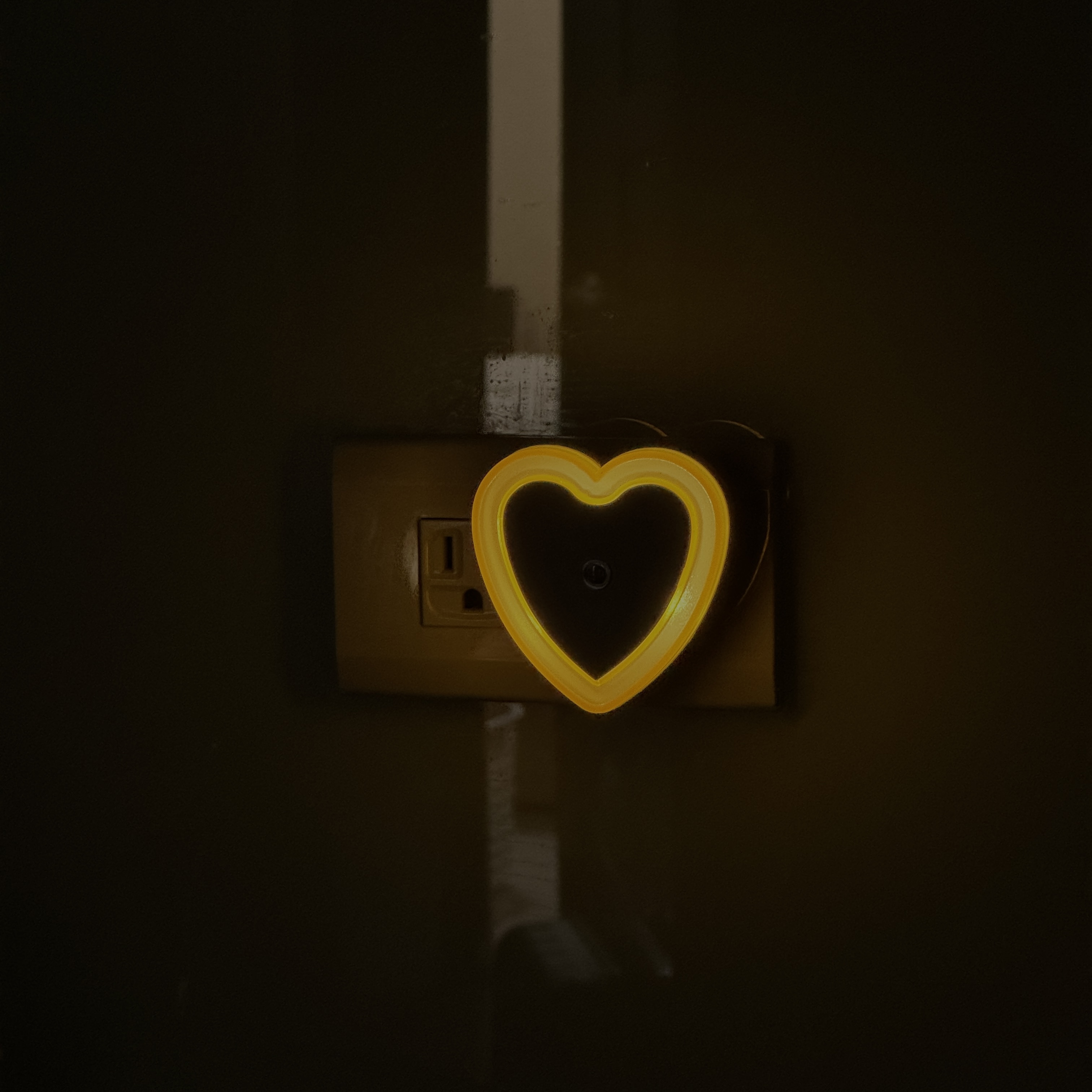 愛心小夜燈