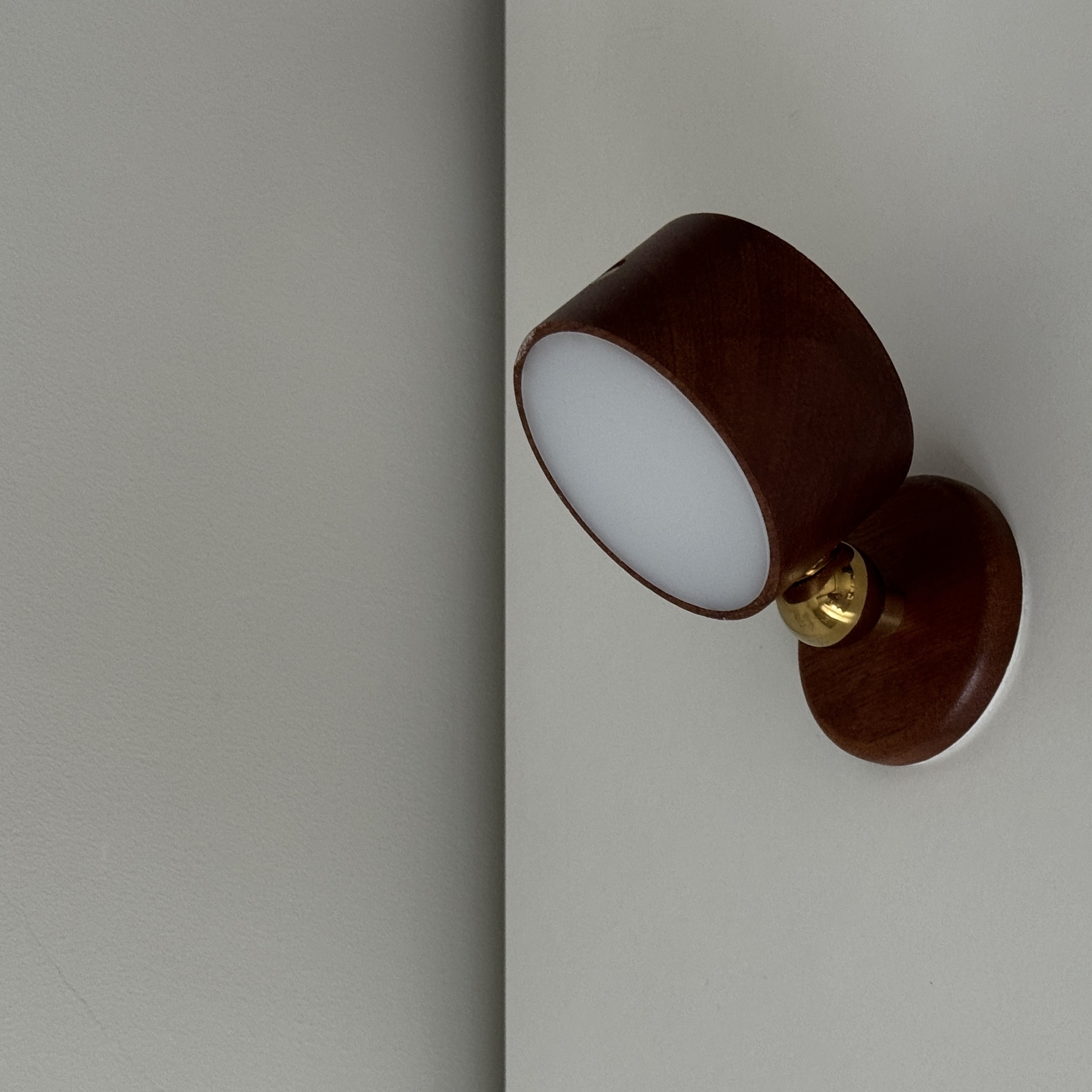 磁吸木質小夜燈