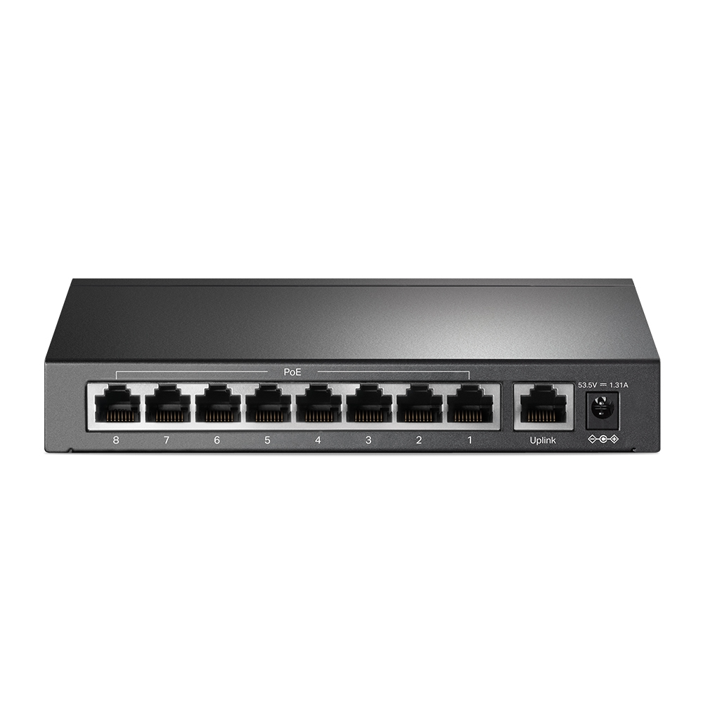 TP-LINK TL-SF1009P 9埠 桌上型交換器 含8埠 PoE+ TL-SF1009P