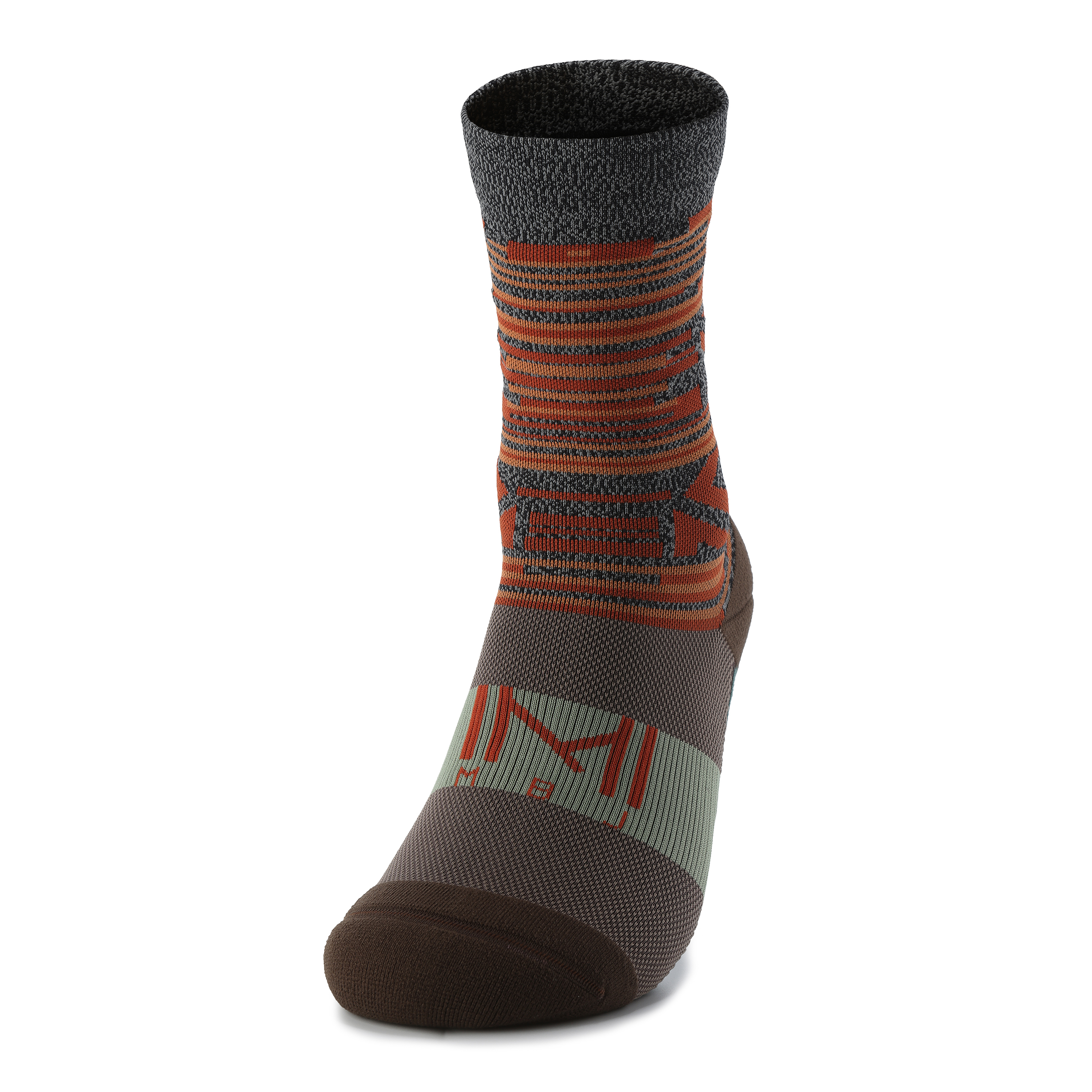 棕灰指標｜經典設計師款．壓力3/4襪