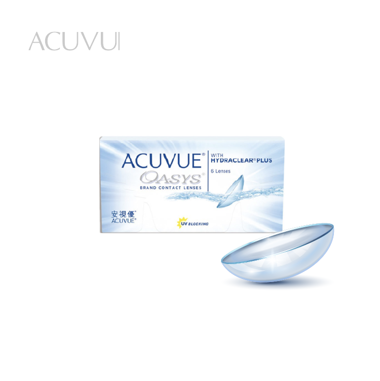 嬌生ACUVUE 歐舒適透明二週拋6片裝