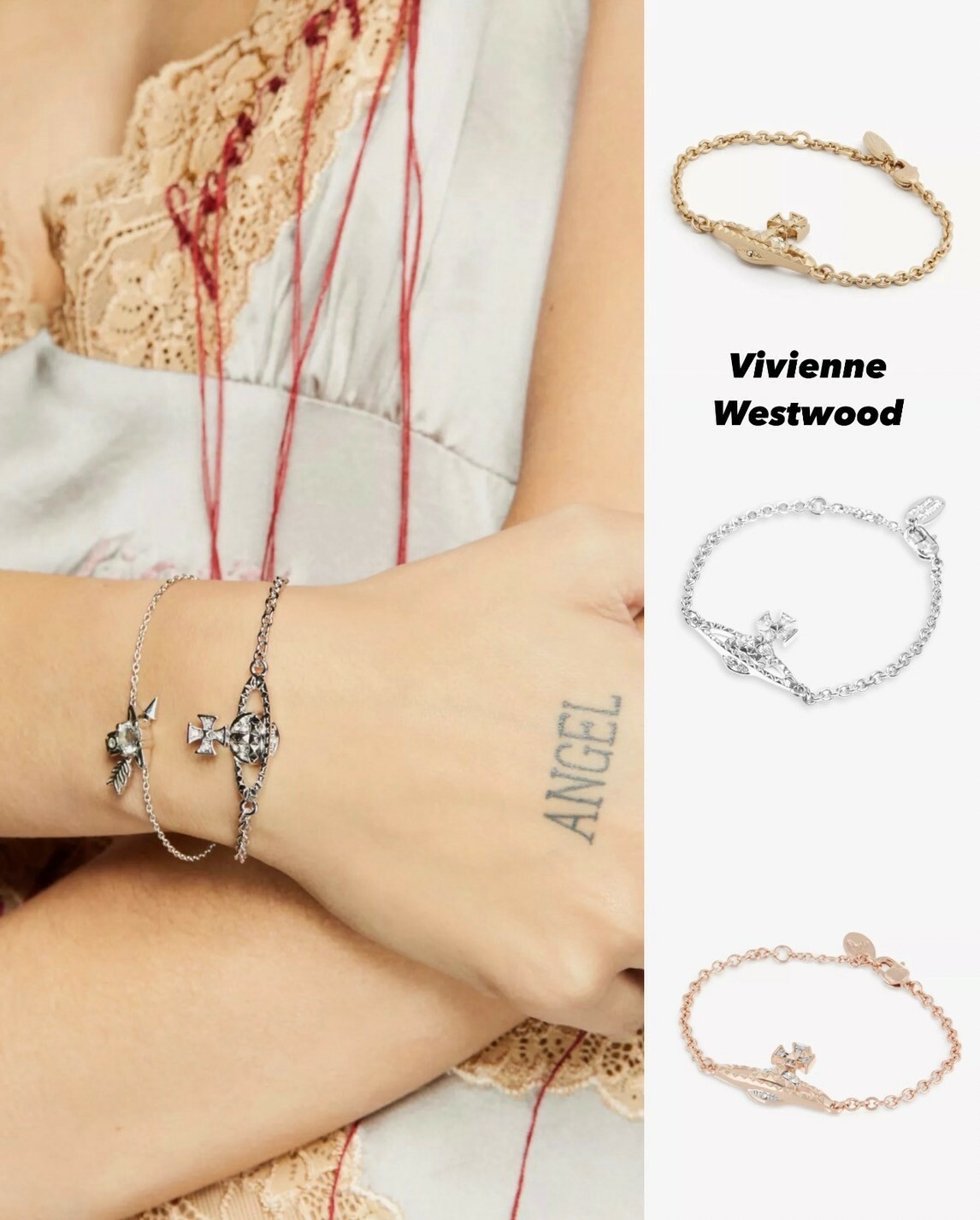 Classical Vivienne Westwood online Saturn Bracelet