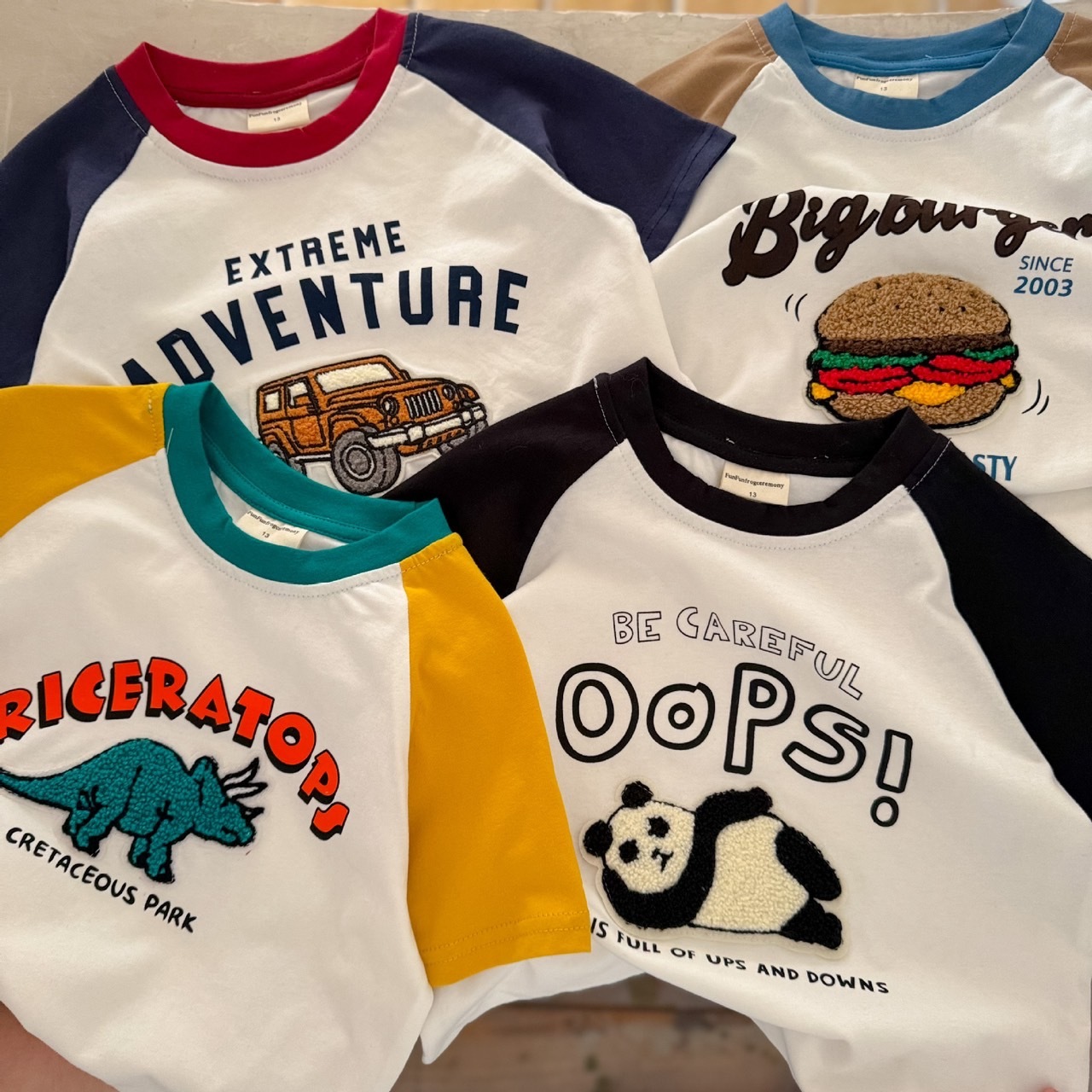 夏天的日雜感日常圓領上衣