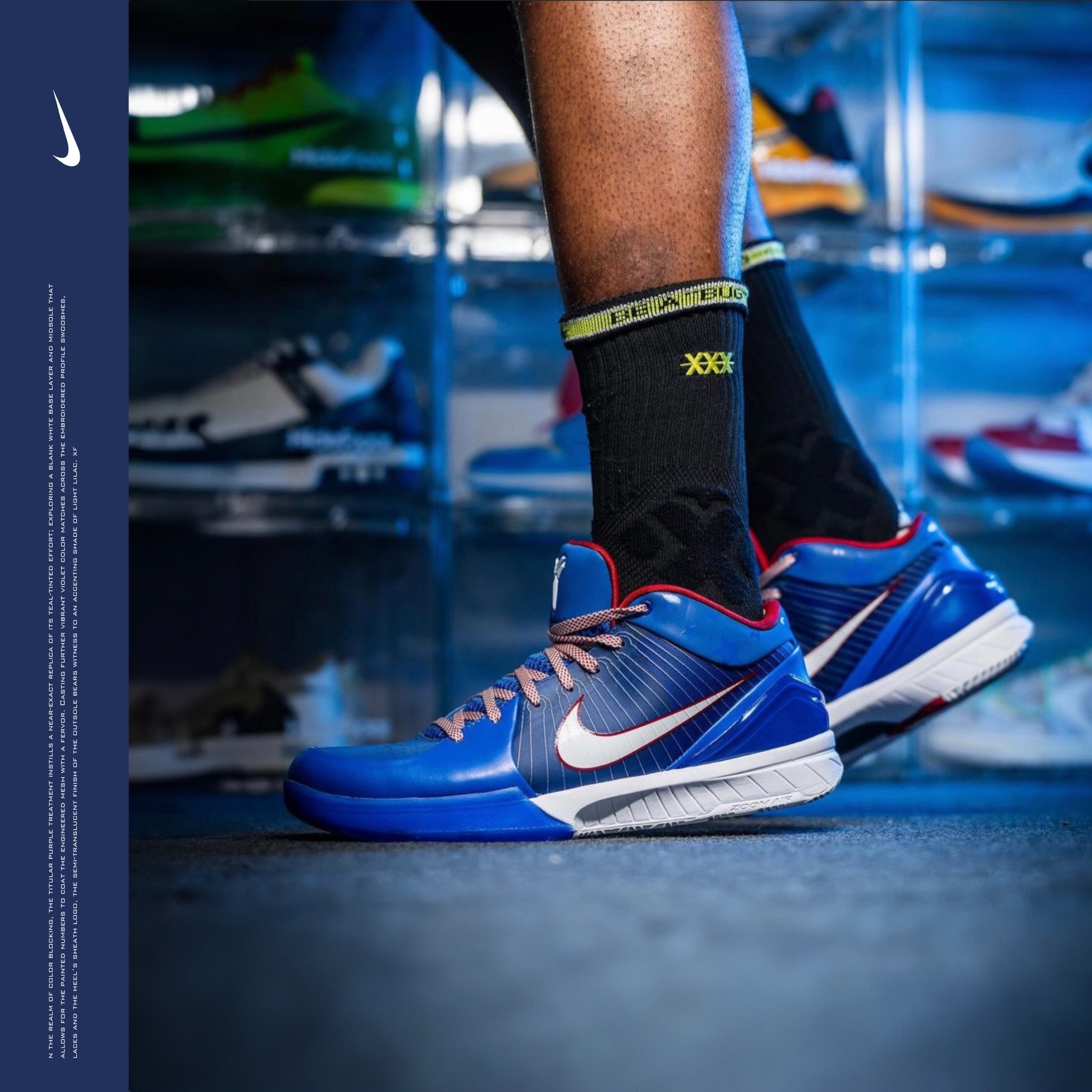 NICEDAY 代購 Nike Kobe 4 Protro Philly 費城76人 反光 白紅藍 國旗 柯比 FQ3545-400