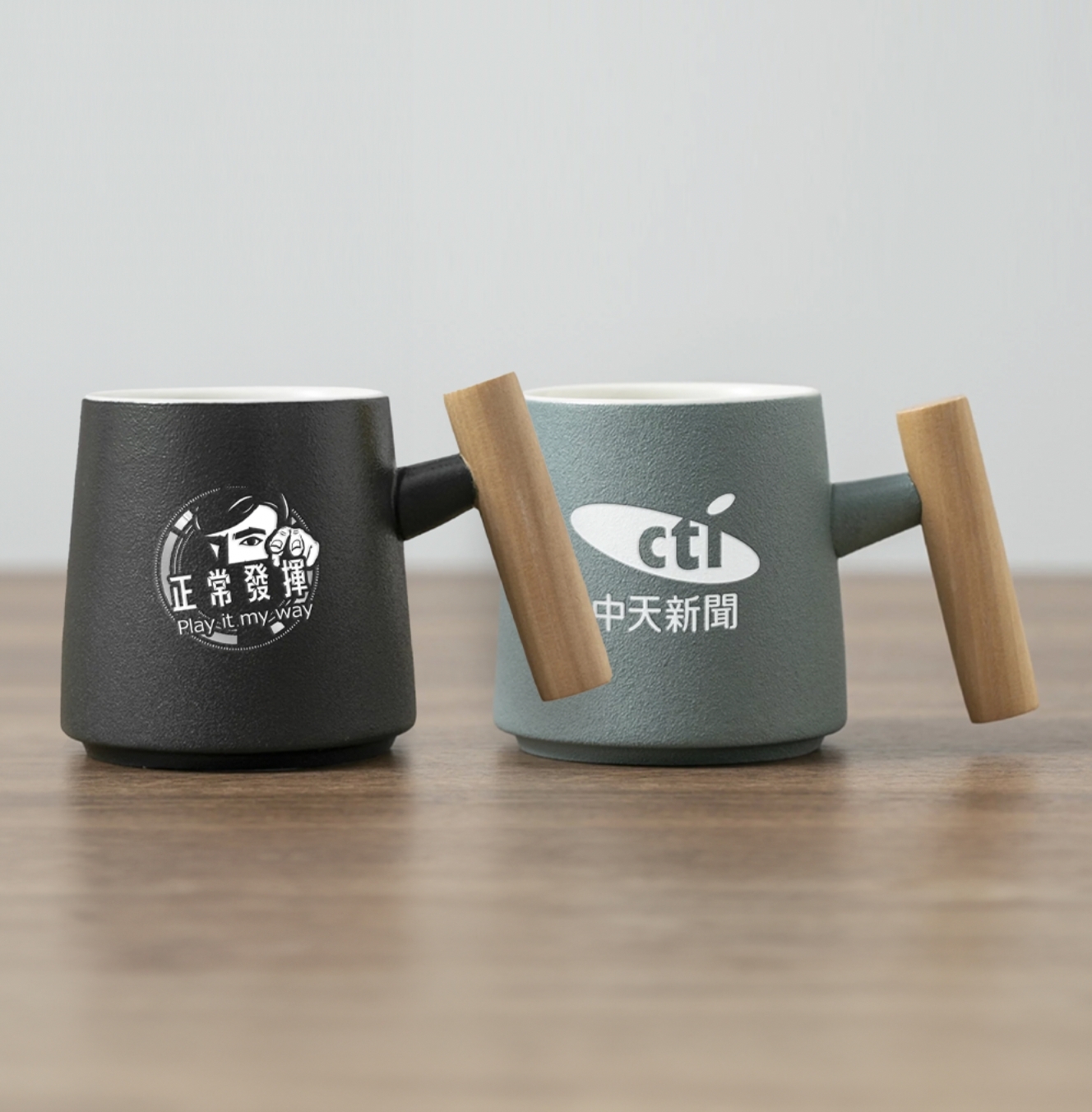 [1+1最超值］中天經典馬克杯二入組