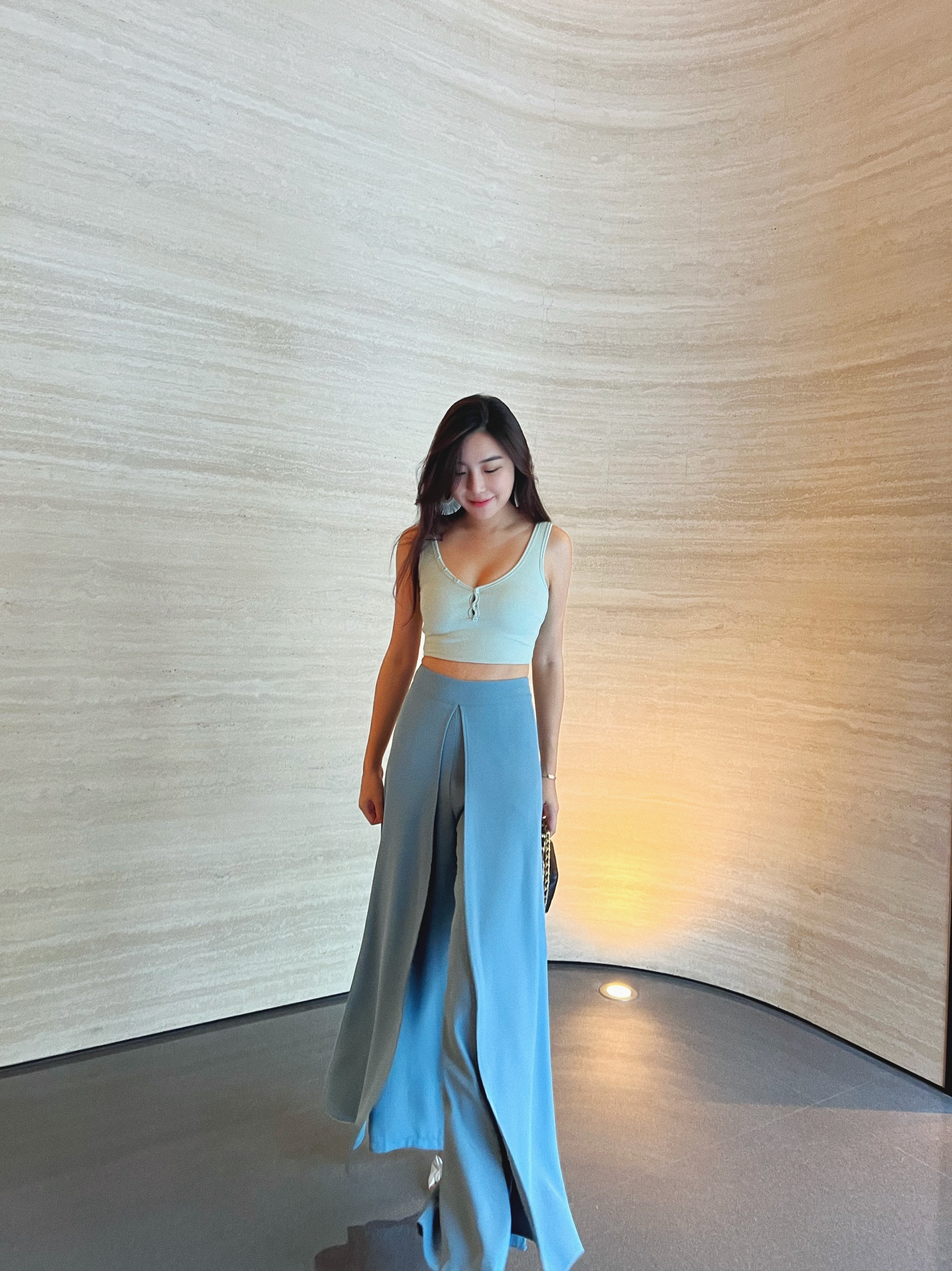 (微瑕出清) Plump 排扣針織坦克背心 Bra T