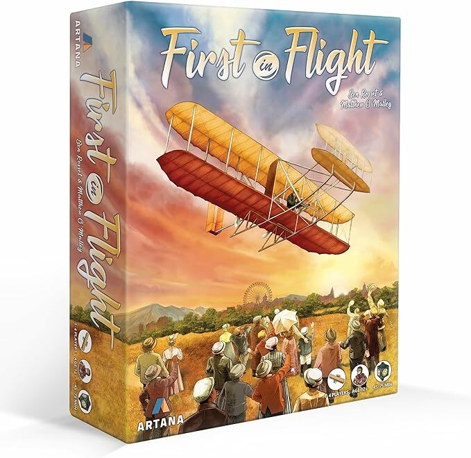 First in Flight: A Historical Aviation Board Game (英文版/零售版)(D)