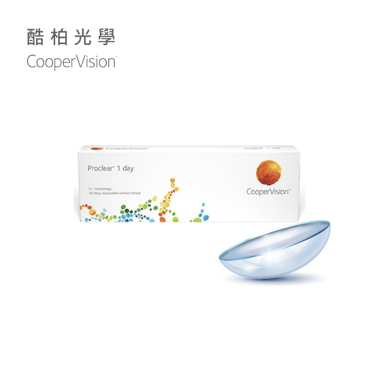 酷柏CooperVision 寶睛透明日拋30片裝