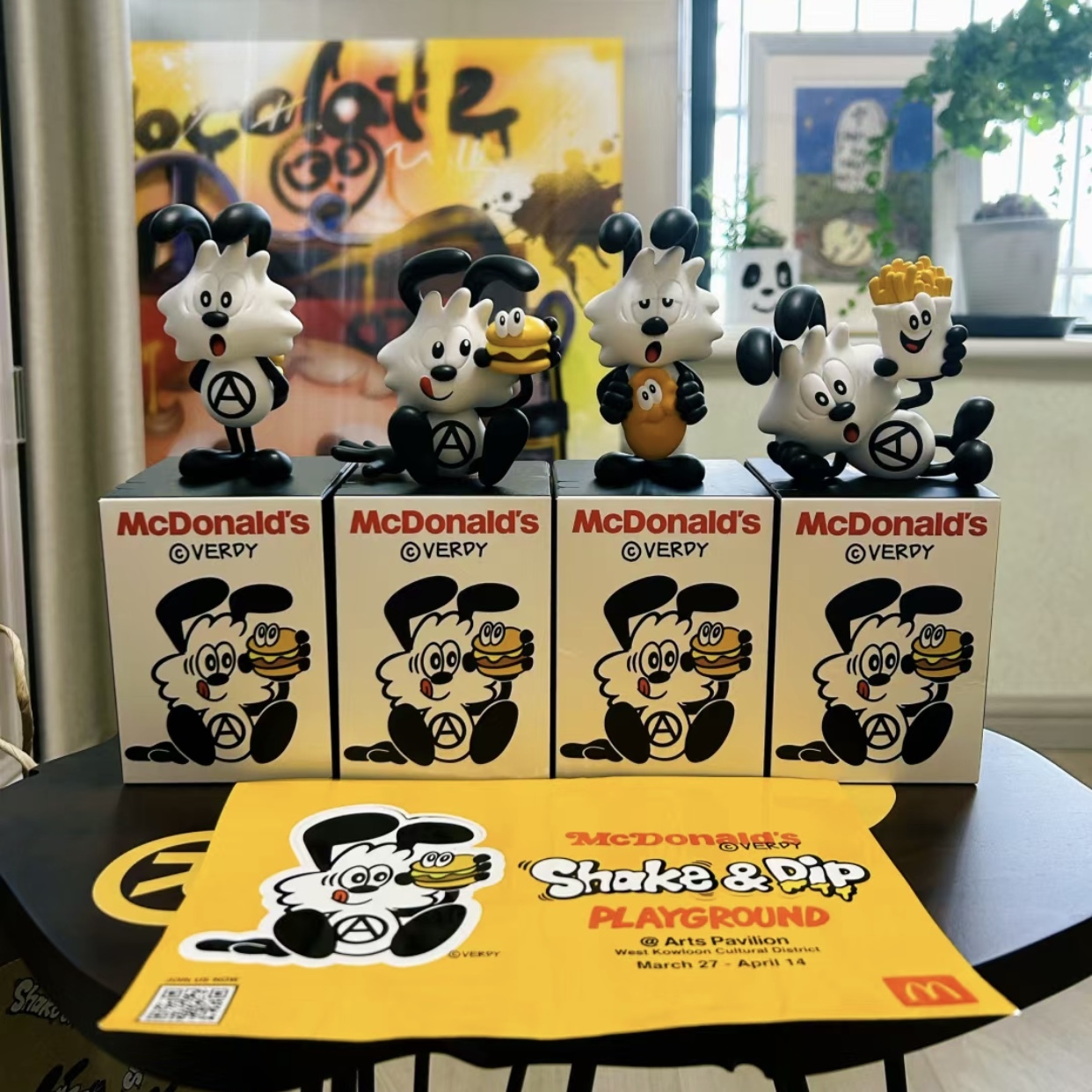 Mcdonalds x Verdy Vick Collector's Set 珍藏版玩具公仔