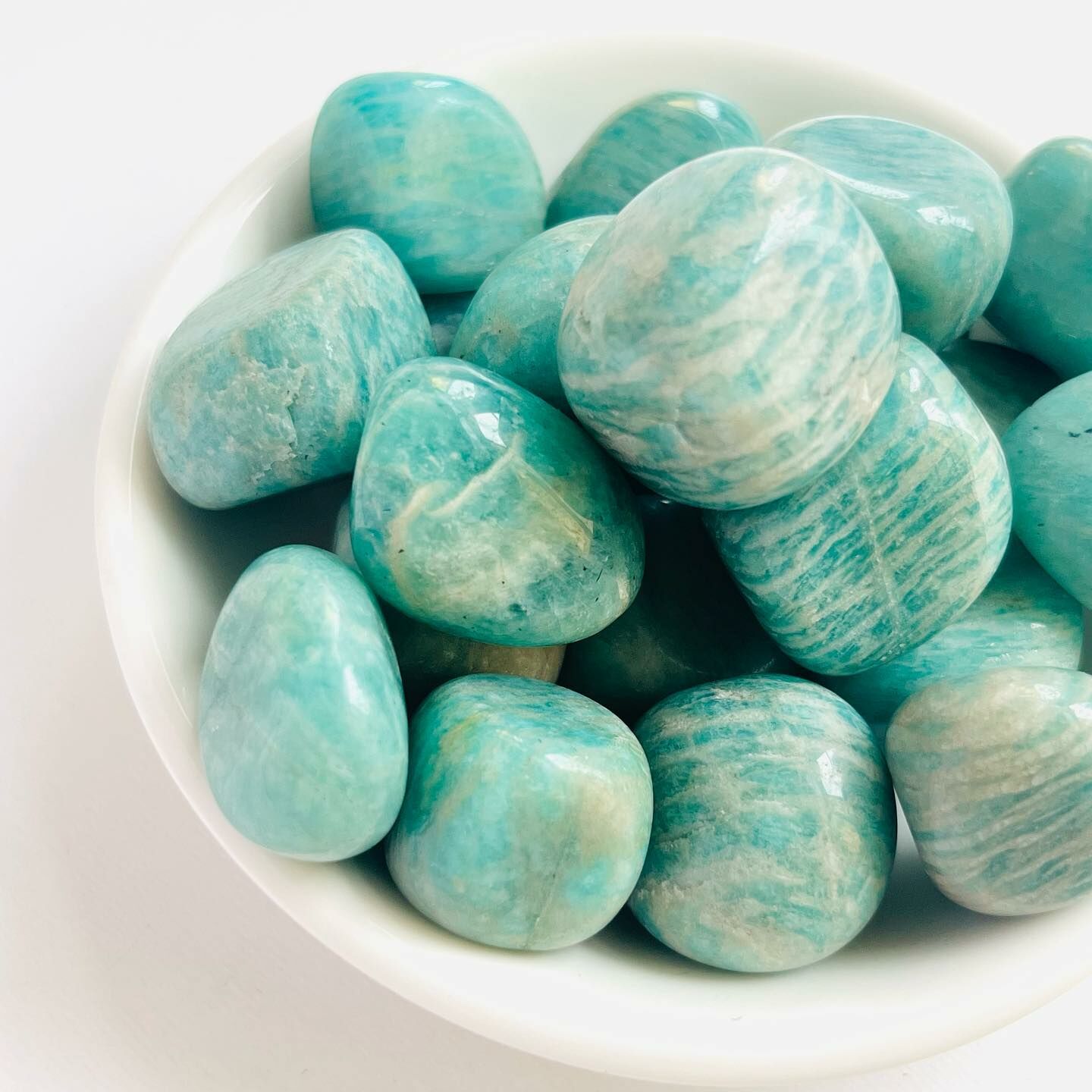 [原石] 天河石 水晶滾石