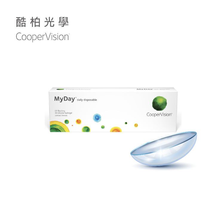 酷柏CooperVision 美怡天矽水膠透明日拋30片裝