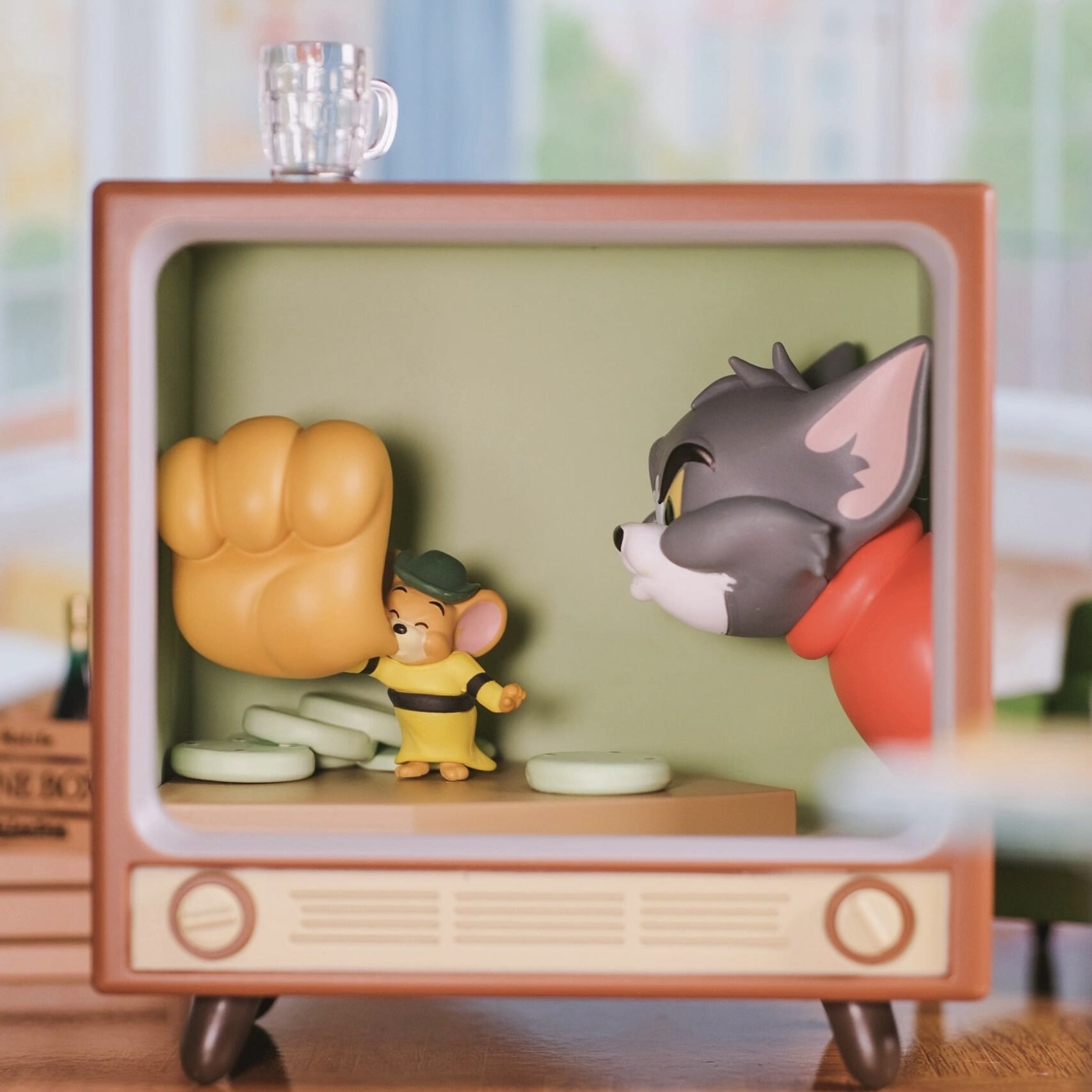 TOM&JERRY 湯姆貓 傑利鼠 電視機 盲盒 公仔 / 預購