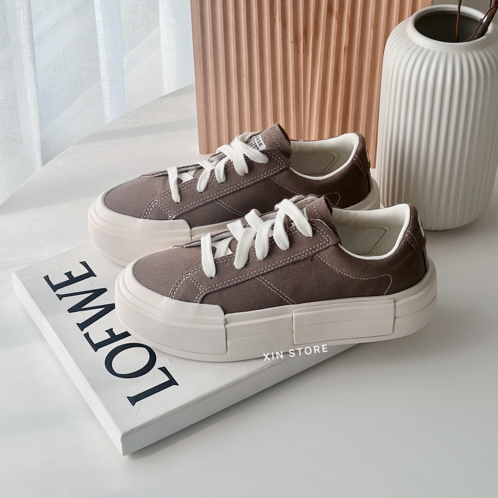 【現貨】Converse All Star Ctas Cruise Ox Mud UU鞋 低筒 輕量 厚底 卡其色