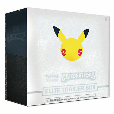 Pokémon TCG Box Elite Trainer Box 25th Anniversary Celebrations