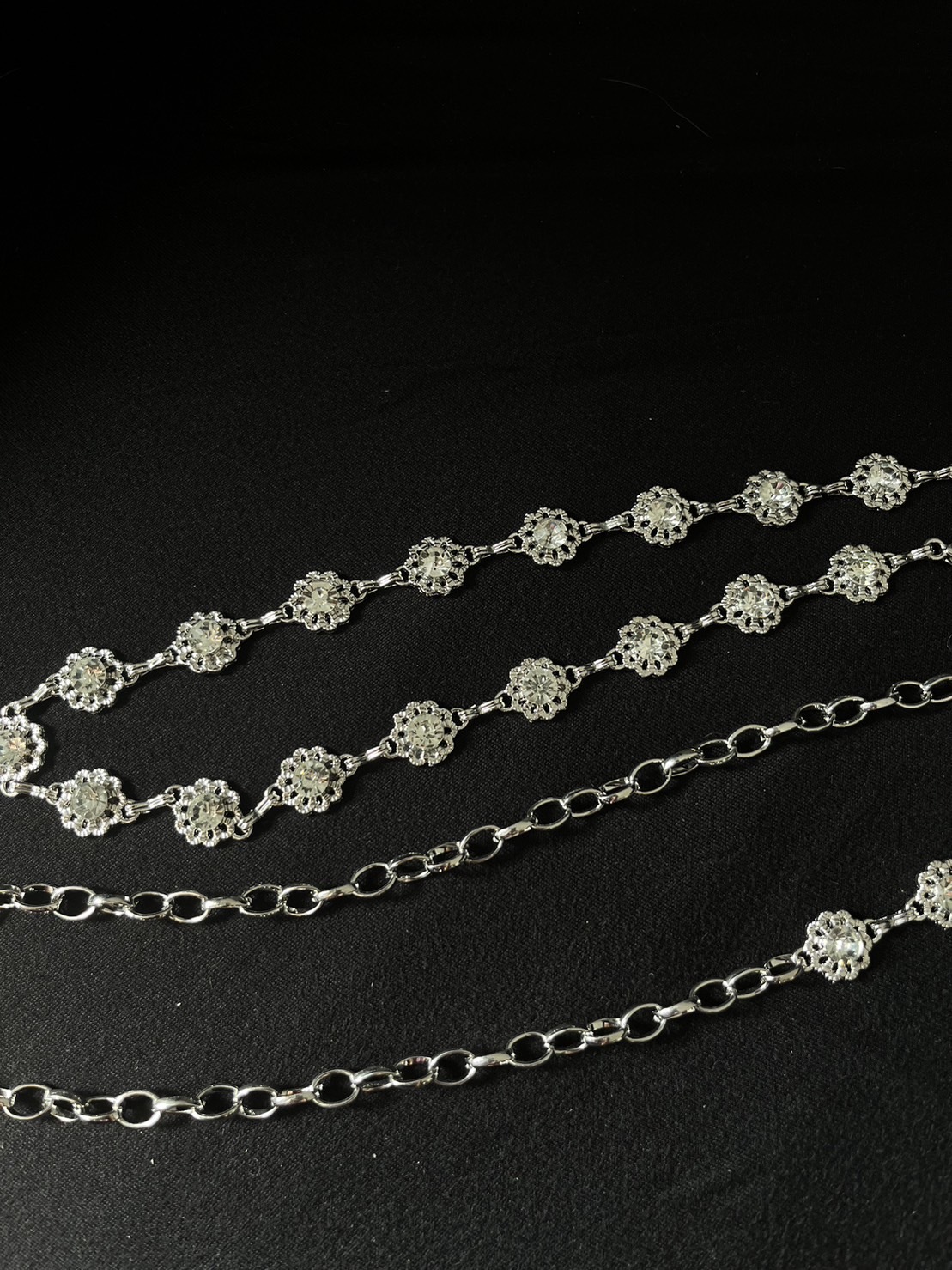 歐美鑲鑽造型腰鍊