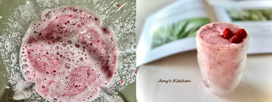 天時莓果-覆盆莓奶昔-步驟3.4