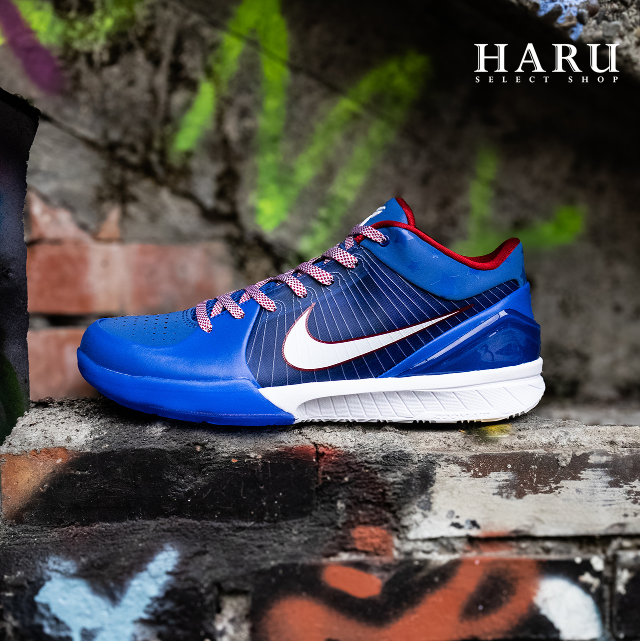 NIKE Kobe 4 Protro " PHILLY " 費城 76人 白藍紅 3M反光 科比 耐磨大底 男女同款 室外籃球鞋 FQ3545-400