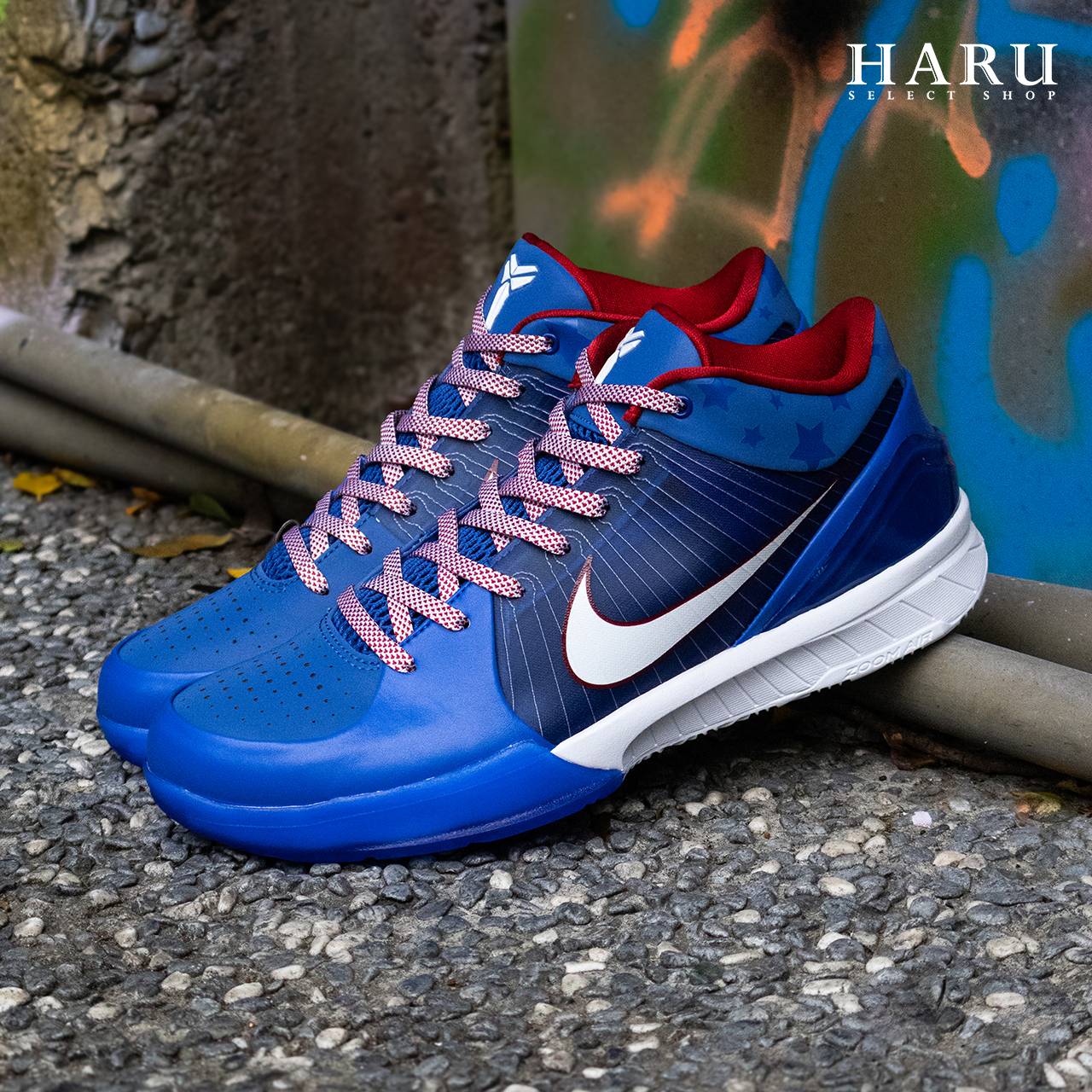 NIKE Kobe 4 Protro " PHILLY " 費城 76人 白藍紅 3M反光 科比 耐磨大底 男女同款 室外籃球鞋 FQ3545-400