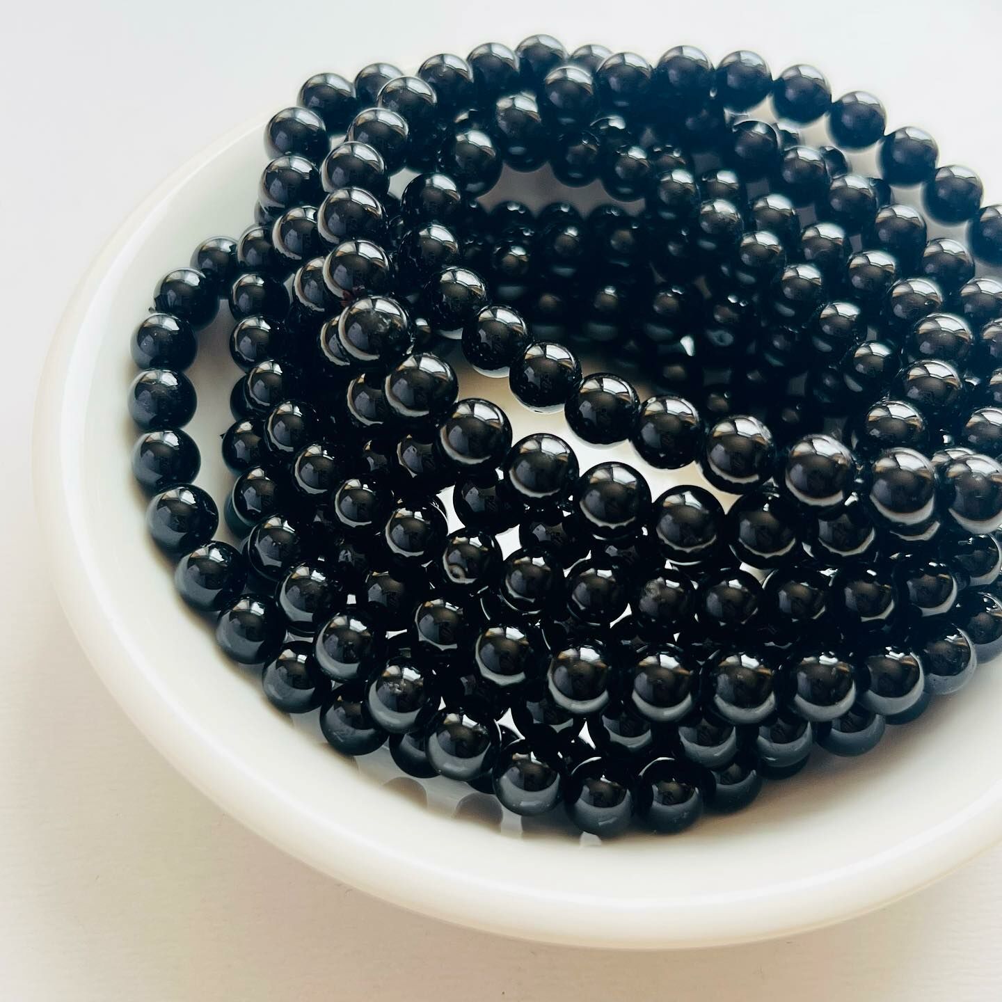 [原石] 黑碧璽 水晶手串