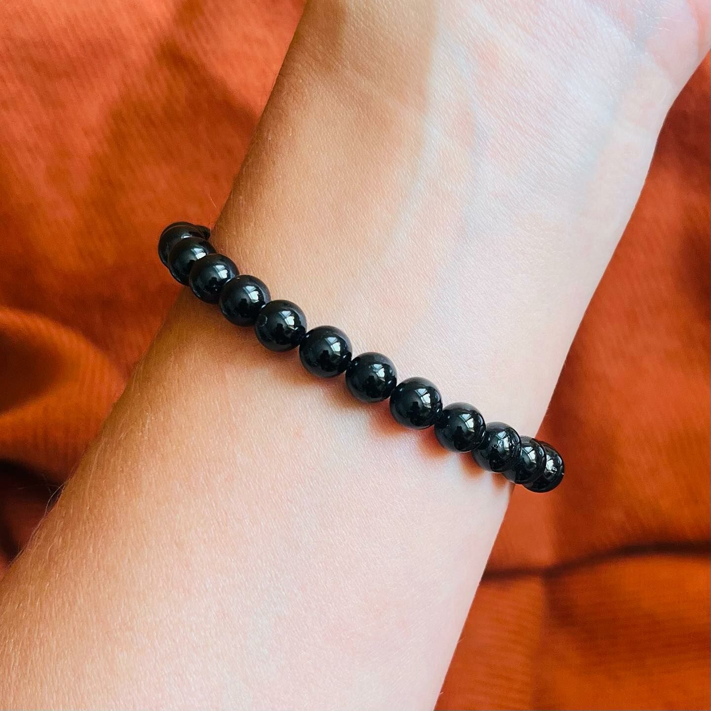 [原石] 黑碧璽 水晶手串