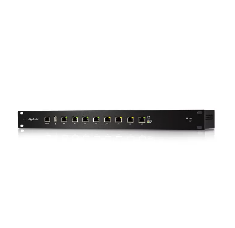 Ubiquiti 】EdgeRouter 8 8 Ports 路由器, ER-8︱原廠保養