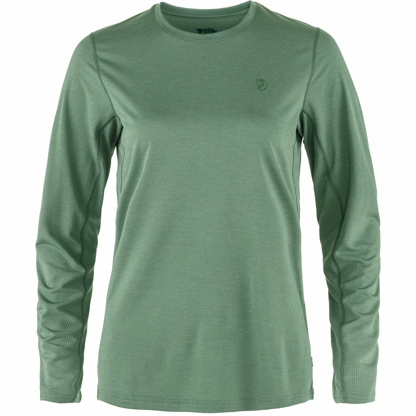 Fjallraven 瑞典北極狐 Abisko Day Hike LS W 女款長袖排汗衣 14600161-614 綠鏽 [HappyOutdoor]