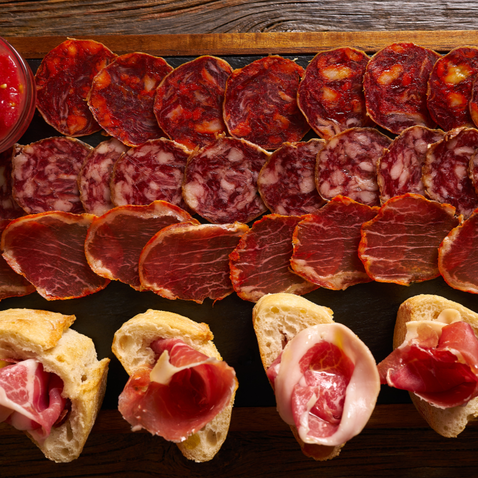 MAFRESA 風乾伊比利豬紅椒香腸切片 100G